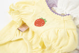 最新款夏季狗狗服裝, 寵物貓狗狗刺繡草莓防曬 T Shirt