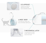 MOBOLI Cats Capsule, Breathable Pet Bag, Carrier Bag, Pet House